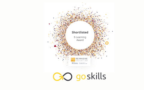 GoSkills Shortlisted for Reimagine Education's E-Learning Award