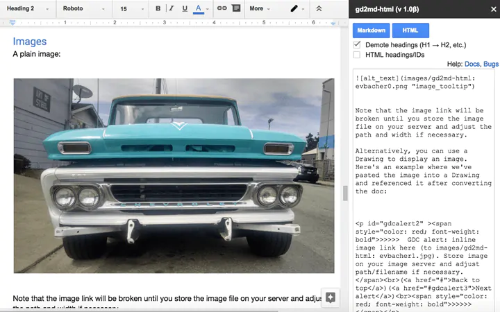 Google Docs add ons
