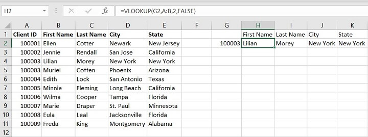 Vlookup Exact and Approximate match - First match