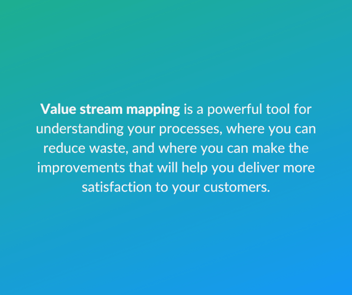 Value stream mapping