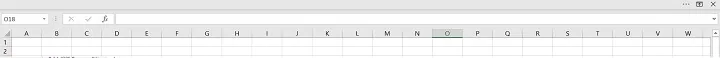 The Excel ribbon - Auto Hide
