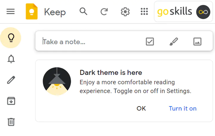 Best note taking app - Google Keep