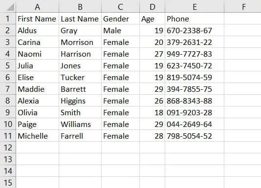 Sorting in Excel - multi level sorting