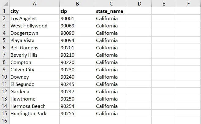 Sorting in Excel - entire spreadsheet