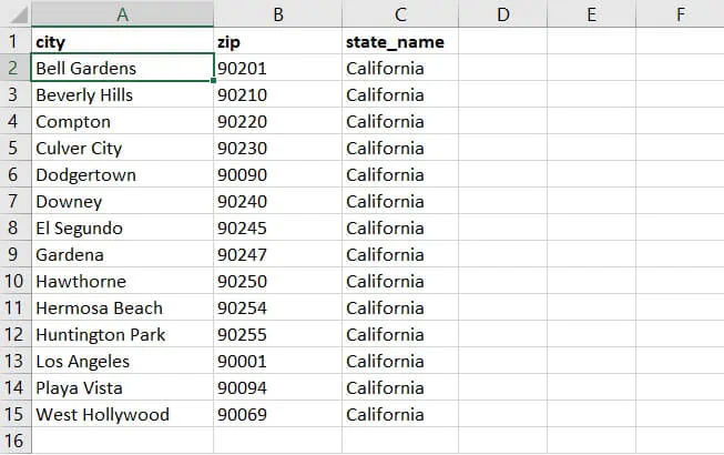 Sorting in Excel - entire spreadsheet