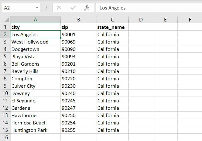 Sorting in Excel - entire spreadsheet