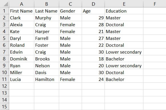 Sorting in Excel - custom