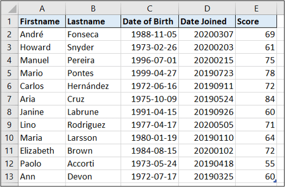 Excel challenge - Power Query