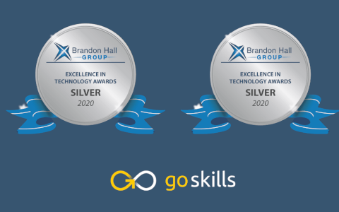 GoSkills Wins Silver and Bronze For Brandon Hall's 2020 Excellence in Technology Awards