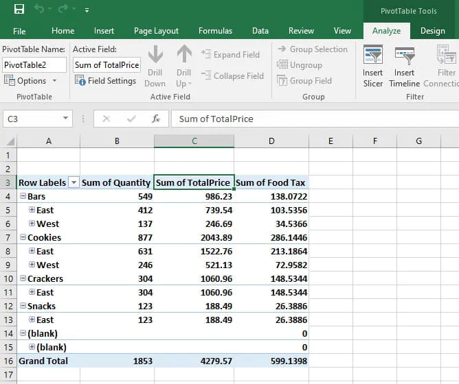 How To Create Pivot Table Calculated Fields Goskills