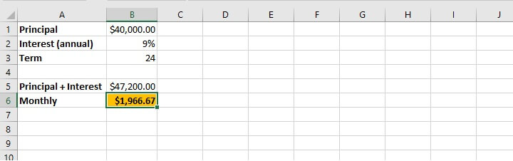 What if analysis Excel - Goal Seek