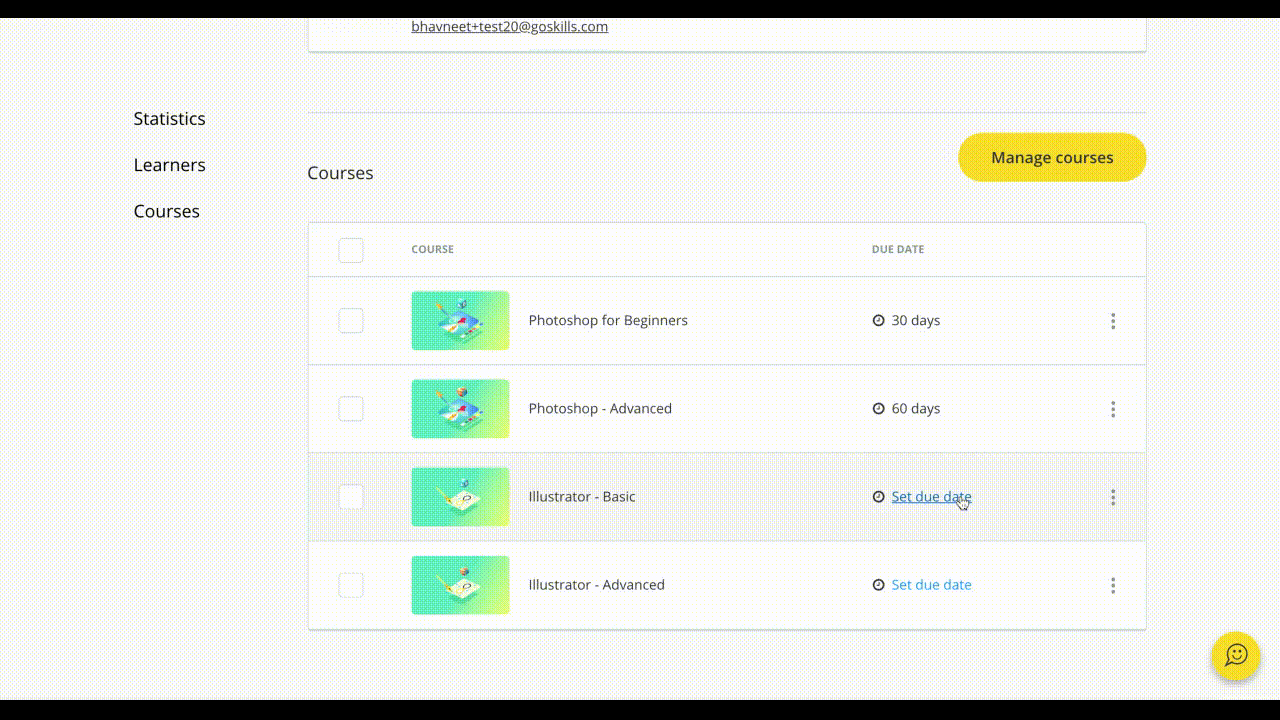 goskills due dates