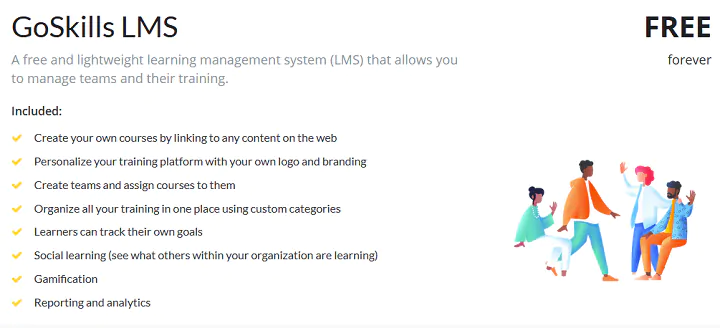 free small business lms - goskills