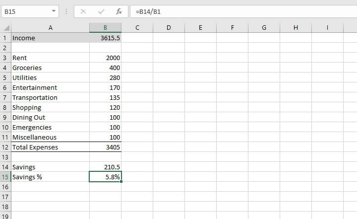 Excel Goal Seek