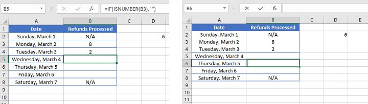 Excel counta - not working