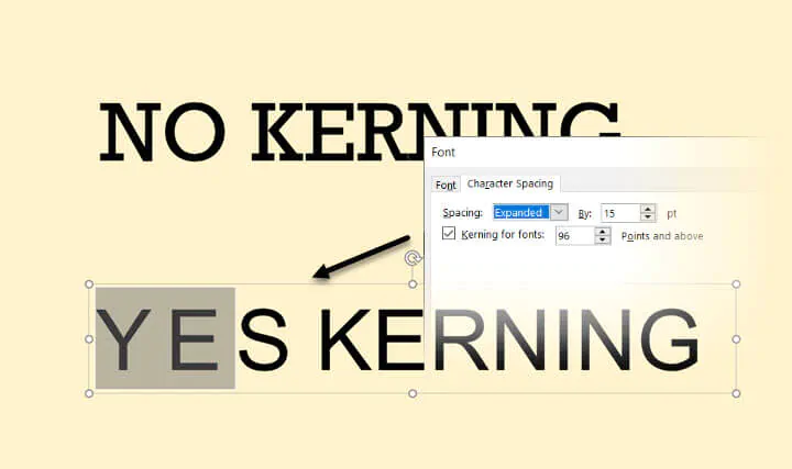 Font terbaik untuk presentasi PowerPoint - Kern