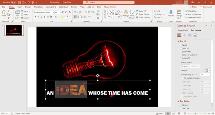Best font for PowerPoint presentation