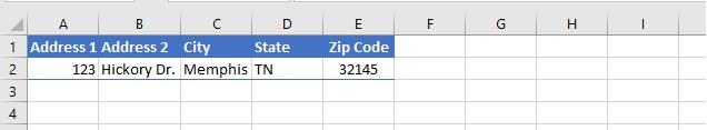 Concatenate Excel