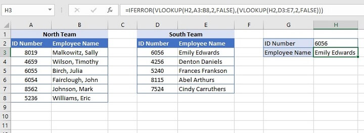 IFERROR Excel - Sequential VLOOKUPs