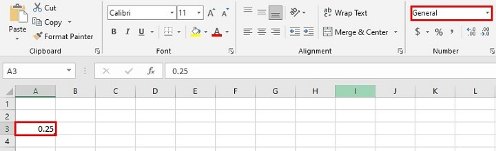 How to calculate percentage in Excel