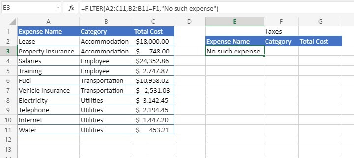 How to filter in Excel