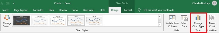 How to make a line graph in Excel