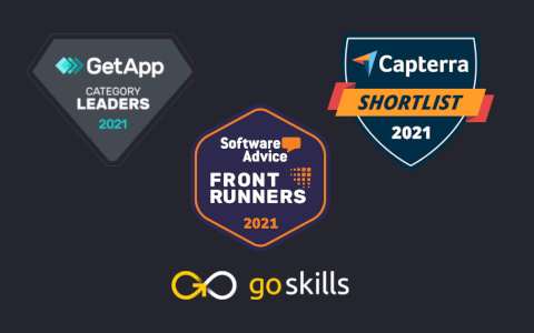 GoSkills Named by Getapp, Software Advice, and Capterra as a Category Leader for Training Software