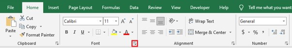 Strikethrough in Excel