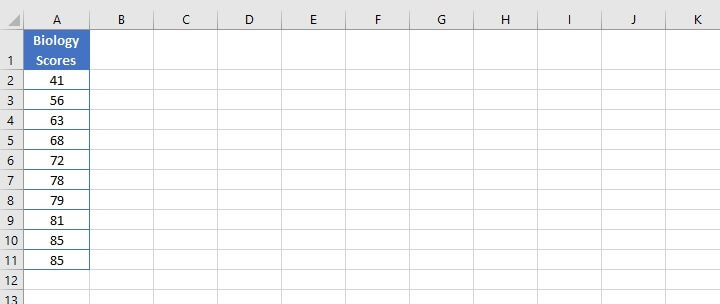 Excel histogram