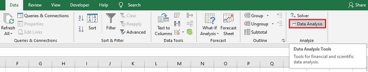 Excel histogram