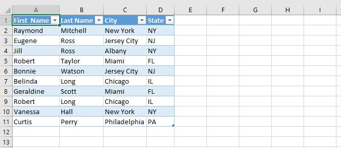 Remove duplicates Excel - power query