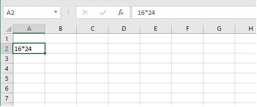 Basic Excel formulas