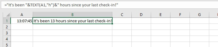 Excel TEXT function