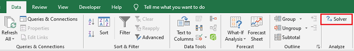 Excel Solver