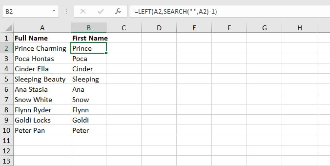 How to alphabetize in Excel