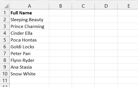 excel sort by last name in one cell