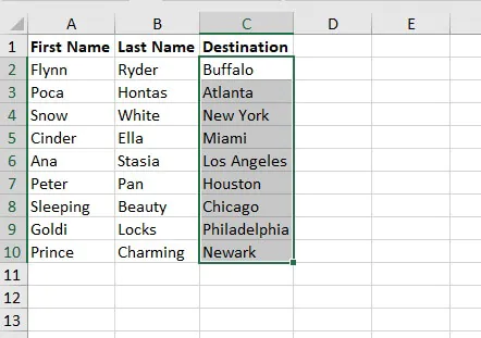How to alphabetize in Excel