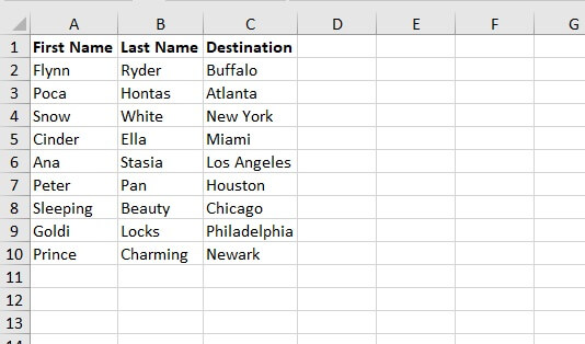 How to alphabetize in Excel