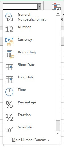 Excel custom number format