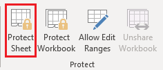 Lock specific cells or ranges