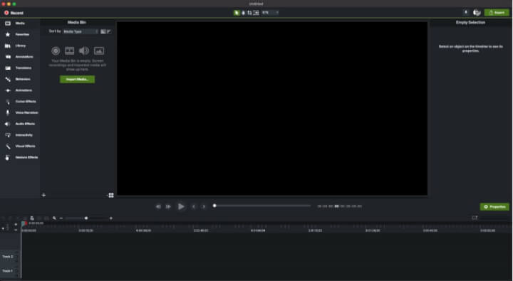 Camtasia-new-project