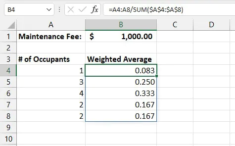 Mảng động trong Excel - toán tử giao nhau ngầm