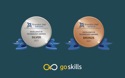 GoSkills Wins Silver and Bronze For Brandon Hall's 2021 Excellence in Technology Awards
