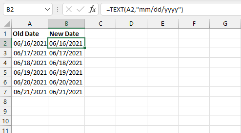 Using SUBSTITUTE function with dates