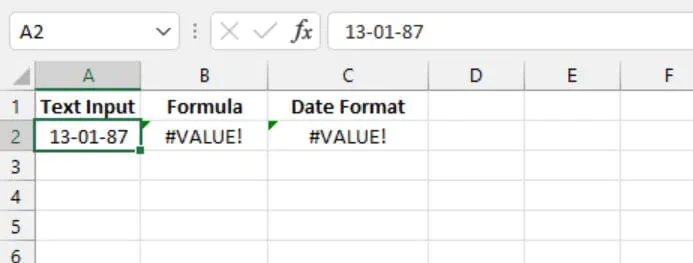 Excel date functions - Datevalue