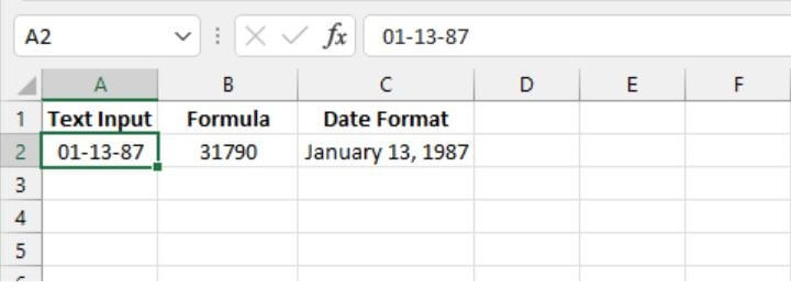 Excel date functions - Datevalue