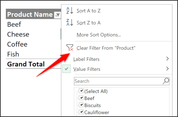 value-filters
