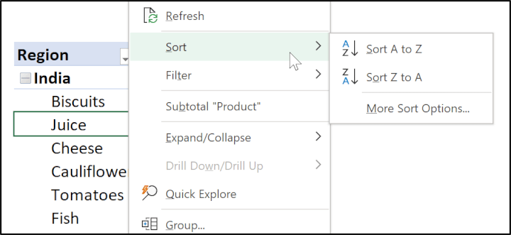 Sort-region-products