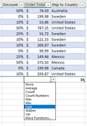 Add-totals