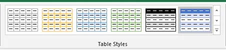 Table-styles